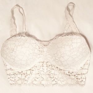 VS Pink M Lace Bralette